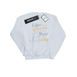 Li-cense Disney dames dumbo volg je droom sweatshirt