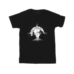 Li-cense Star wars meisjes obi-wan kenobi saber silhouette fight katoenen t-shirt