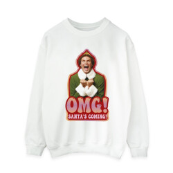 Li-cense Elf dames santa´s coming sweatshirt