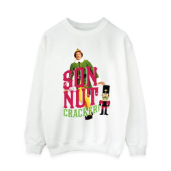 Li-cense Elf dames zoon van een notenkraker sweatshirt