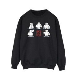 Li-cense Disney heren big hero 6 baymax veel houdingen sweatshirt