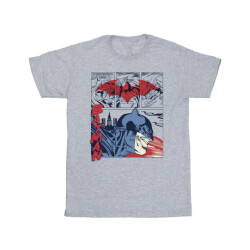 Li-cense Dc comics meisjes batman strip katoenen t-shirt