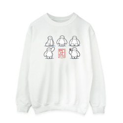 Li-cense Disney heren big hero 6 baymax veel houdingen sweatshirt