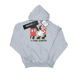 Li-cense Disney dames mickey mouse hart de aarde hoodie