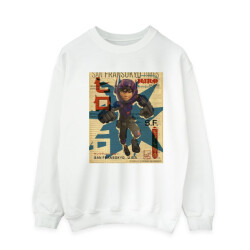 Li-cense Disney heren big hero 6 baymax hiro krant sweatshirt