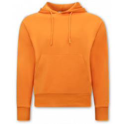 Tony Backer Basic oversize fit hoodie orange
