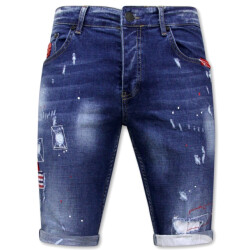 Local Fanatic Korte broek met gaten 1030