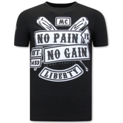 Local Fanatic Shirt met print sons of anarchy mc