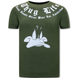 Local Fanatic T-shirt korte mouw thug life