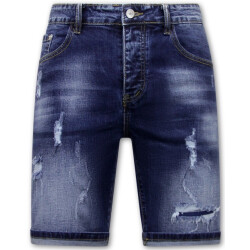 Enos Korte broek stretch denim short