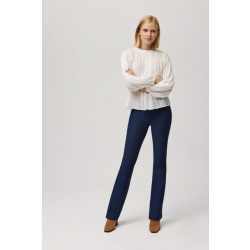 Ysabel Mora Legging fantasie fashion | flare | navy jeans