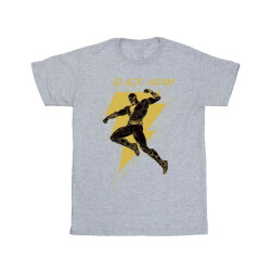 Li-cense Dc comics meisjes zwart adam gouden bout borst katoenen t-shirt