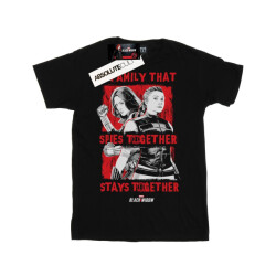 Li-cense Marvel meisjes black widow movie spies together t-shirt van katoen