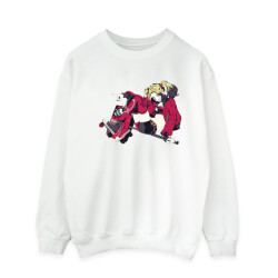 Li-cense Dc comics heren harley quinn rollerskates sweatshirt