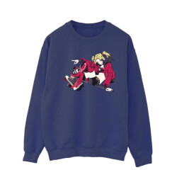 Li-cense Dc comics heren harley quinn rollerskates sweatshirt