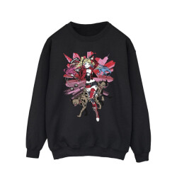 Li-cense Dc comics heren harley quinn hyenas sweatshirt