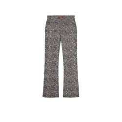 NoNo Zomer flair broek meisjes wit ikat aop sady