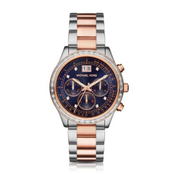 Michael Kors Stalen horloge voor dames 40mm analoge tijdsaanduiding