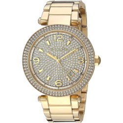 Michael Kors Stainless steel horloge met grijze wijzerplaat