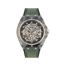 Police Politie siliconen horloge met grijze wijzerplaat