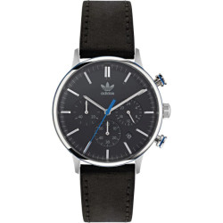 Adidas Leren horloge met chrono functie 40mm