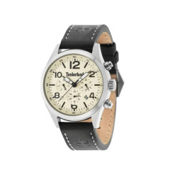 Timberland Leren horloge met dag en datum functie