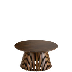 J-Line tafel vincent mangohout medium 80x80x39.5cm