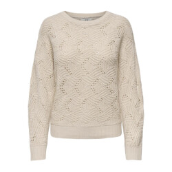 Jacqueline de Yong Jdysun lisa ls on struc. pullover beige