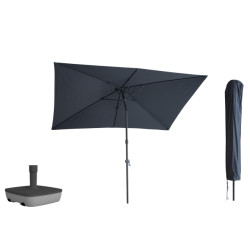 Kopu ® sevilla parasol rechthoek 200x300 cm met hoes en voet