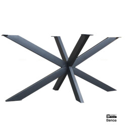 Benoa Spinpoot eettafel ovaal 160