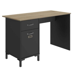 Gautier Manchester bureau 1 deur 1 lade / eiken look