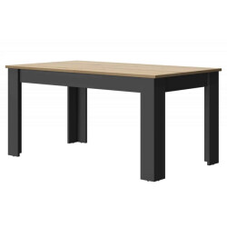 Gautier Manchester eettafel /eiken look 160/200x90cm