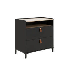 Gautier Amsterdam dressoir met 2 lades / licht kastanje look