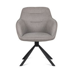 Benoa Eetkamerstoel felix licht grijs (set of 2)