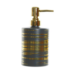 Casa di Elturo Glazen zeep pompje/dispenser abstract / goud