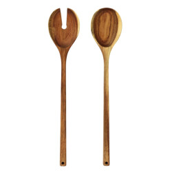 Casa di Elturo Salade bestek acaciahout l 36 cm
