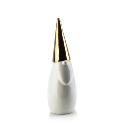 Casa di Elturo Decoratief beeld kerstman goud – – h19cm