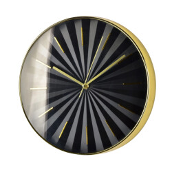Casa di Elturo Wandklok goud - Ø30 cm