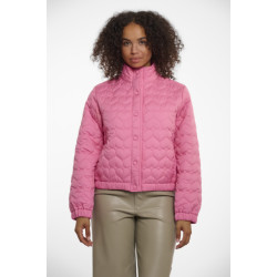 Rino & Pelle quilted bomber jacket aba.7002521 10796 bright pin