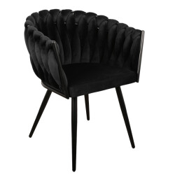 Casa di Elturo Velvet eetkamerstoel wave -