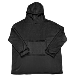 Casa di Elturo Flanellen fleece oversized hoodie plaid - one size