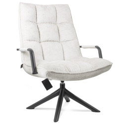 Vtw Living Relaxfauteuil draaifauteuil met armleuning draaistoel fauteuil - 70