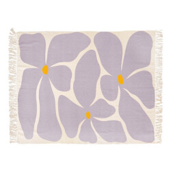 Unique Living plaid melia lila -125x150cm