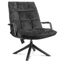 Vtw Living Relaxfauteuil draaifauteuil met armleuning draaistoel fauteuil -