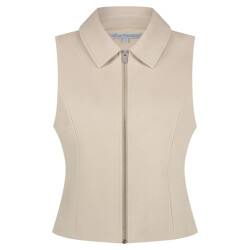 Red Button Waistcoat zipper