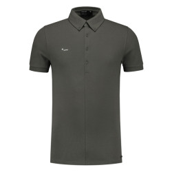 Morse code Alpha 1 pique polo met korte mouwen