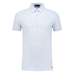 Morse code Alpha 1 pique polo met korte mouwen