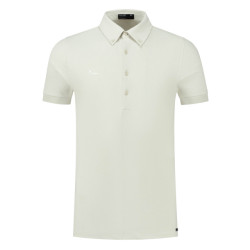 Morse code Alpha 1 pique polo met korte mouwen