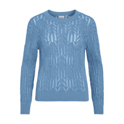 Vila 14102684 vicotti o-neck l/s knit top