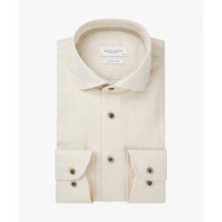 Profuomo Ppwh10012b e shirt x-cutaway sf off white overhemd profu